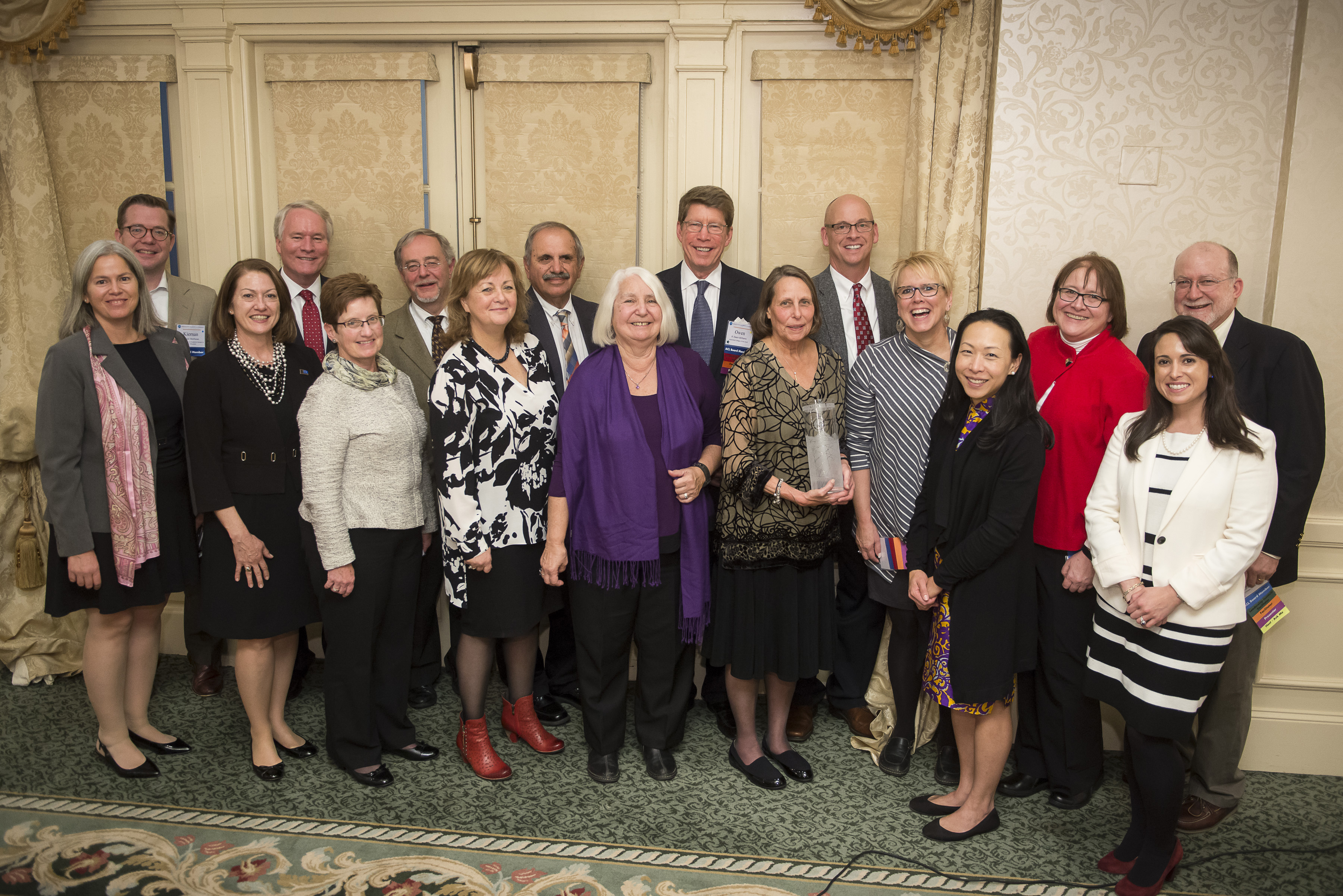 Lorna with the Board of the Association for Collaborative Leadership (ACL) in 2016. 